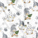 Katoenen stof - Kerstkabouters en gadgets