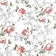 Katoenen stof - Magische tuin, wit