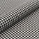 Meubelstof Houndstooth - Zwart