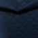 Meubelstof Gewatteerd PU Leer Diamant 5x5 - Marineblauw