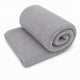 Gebreide schapenwollen bontstof - Beige