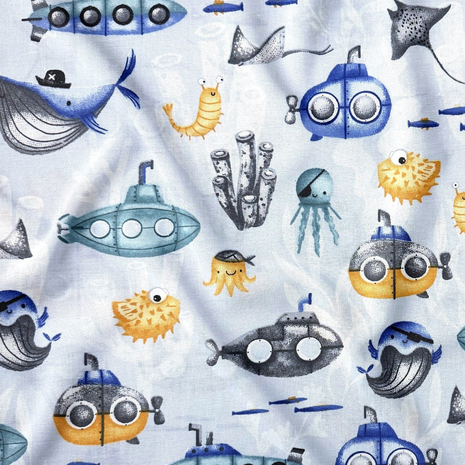 Katoenen stof - Ocean Explorers
