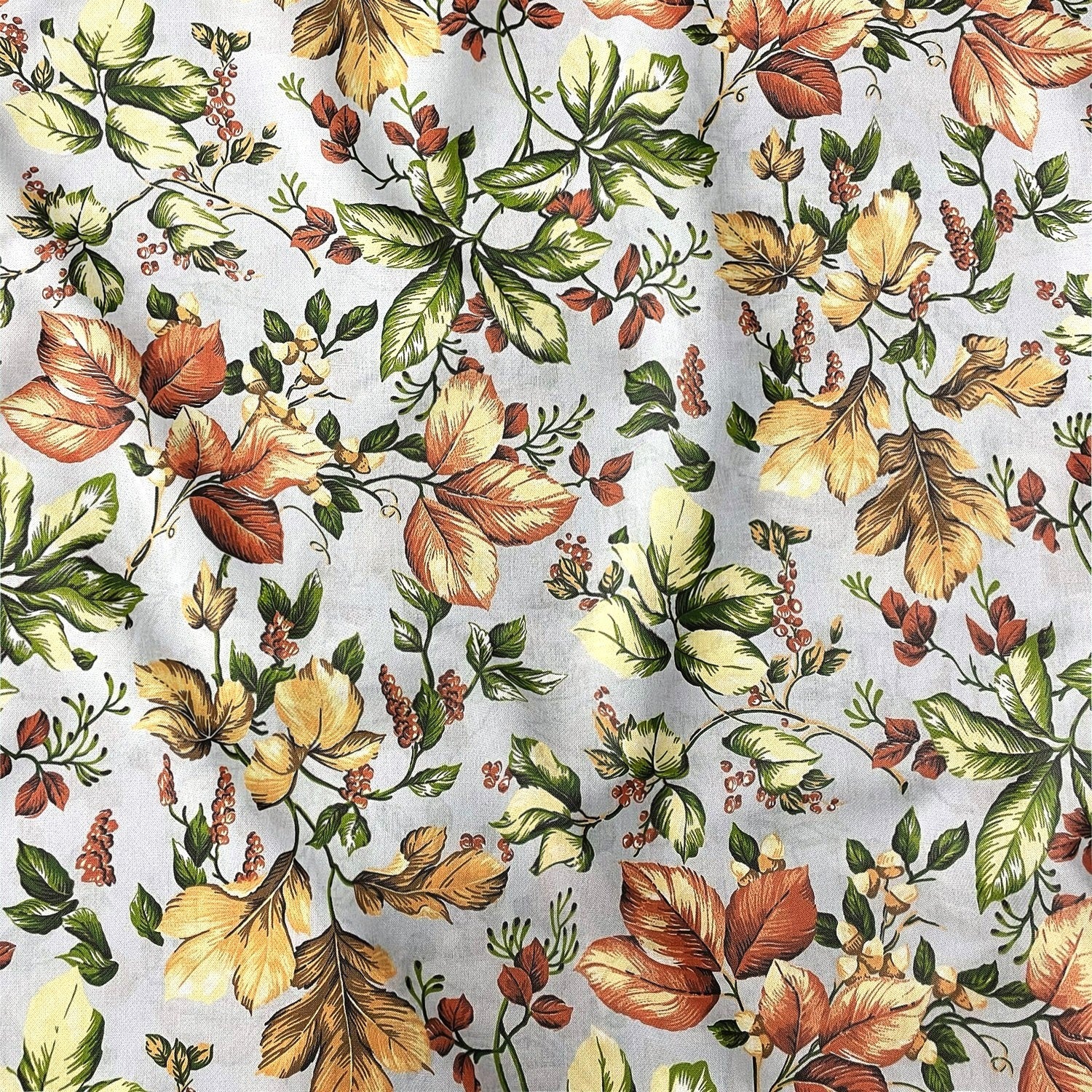 Cotton Fabric - Autumn Leaves