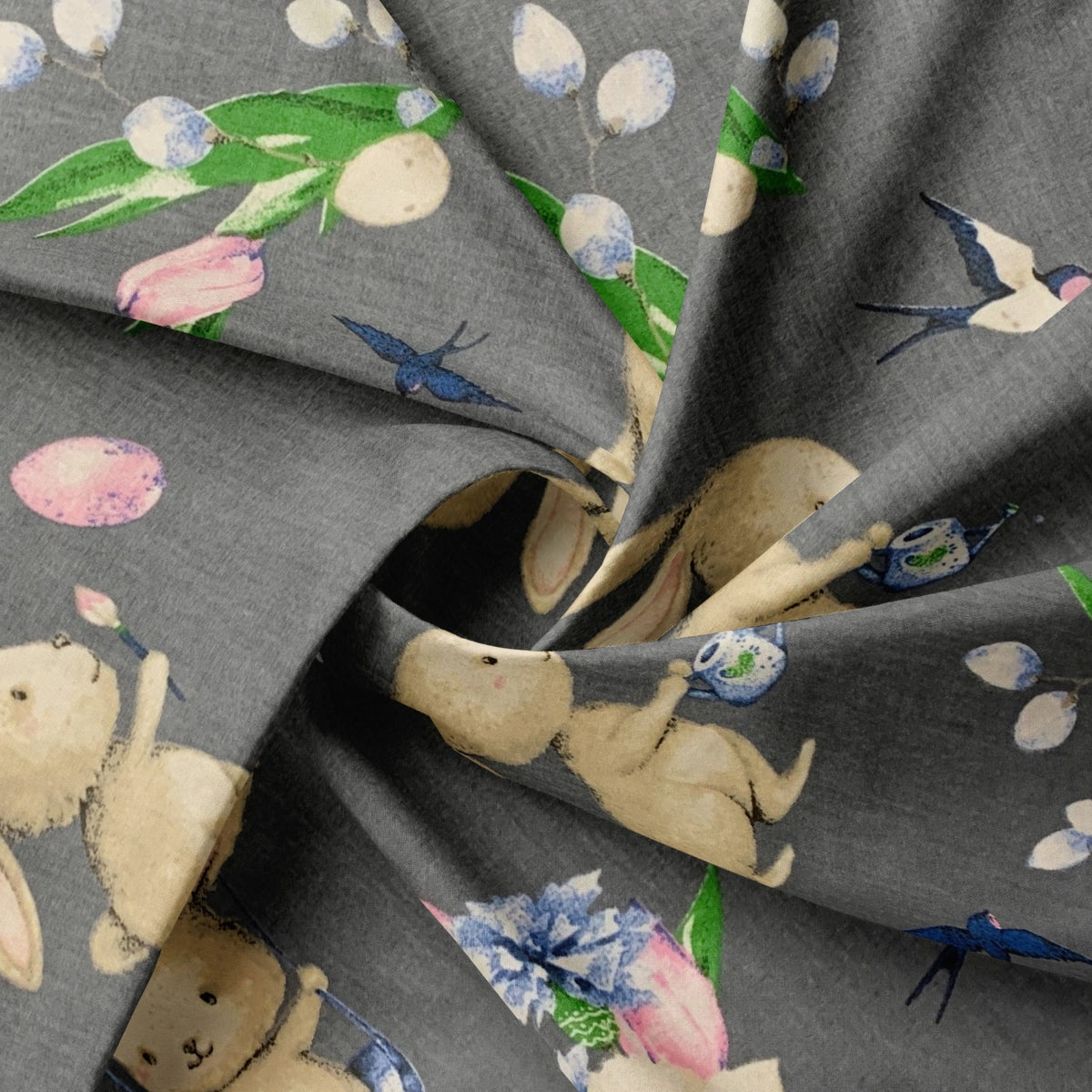 Cotton Fabric - Bunny