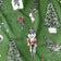 Katoenen stof - Kerst Notenkraker, groen