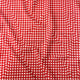 Katoenen stof - Ikea Ruit Rood