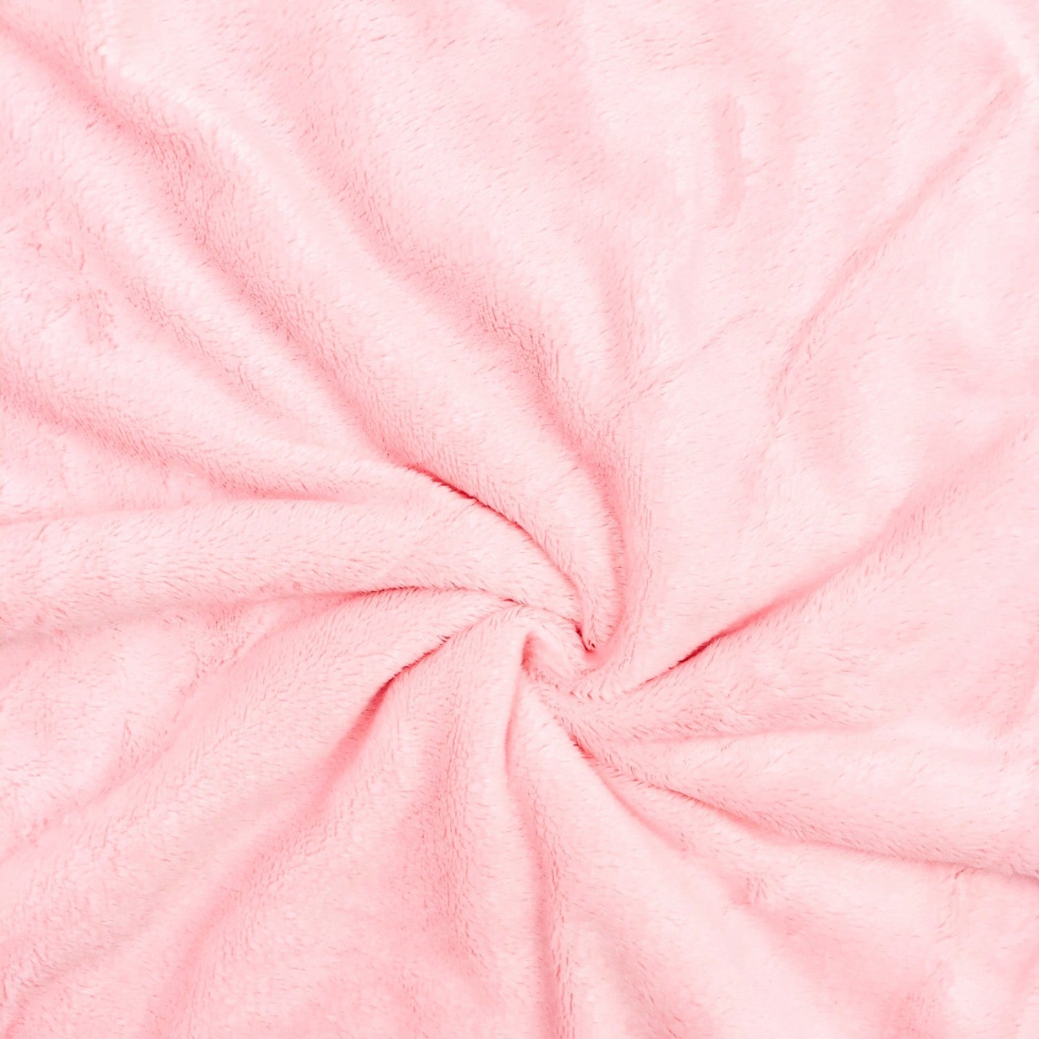 Knitted Fur Fabric - Pink