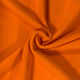 Gebreide polar fleece stof - Oranje