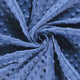 Minky Stof 300 g - Donkerblauw