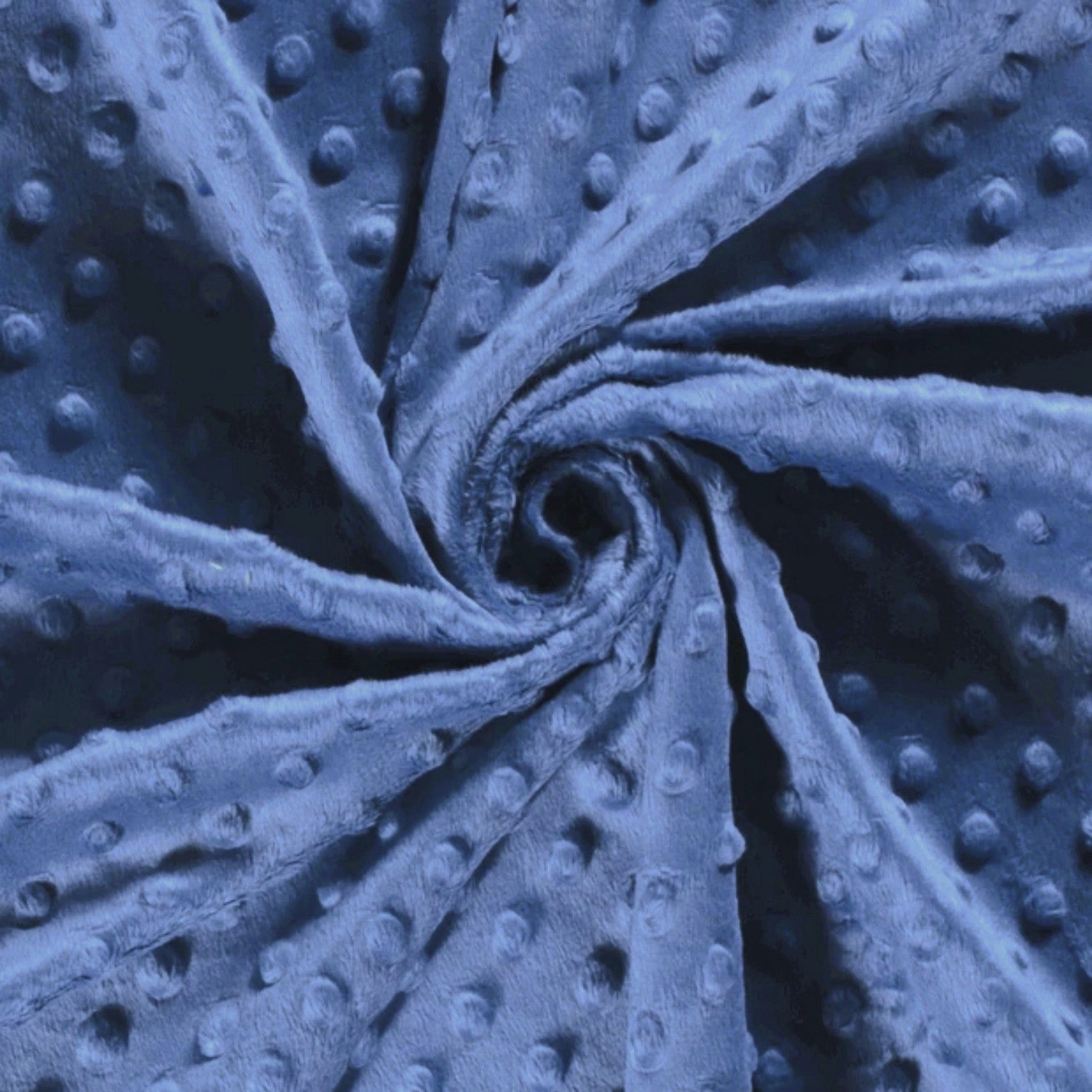 Minky Fabric 300 g - Dark Blue