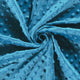 Minky Stof 300 g - Donker Turquoise