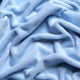 Minky Stof Glad - Blauw