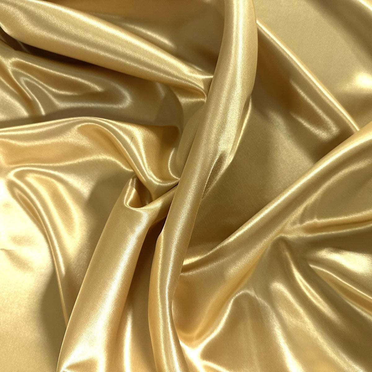 Satin Fabric - Gold