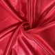 Satijnen stof - Rood