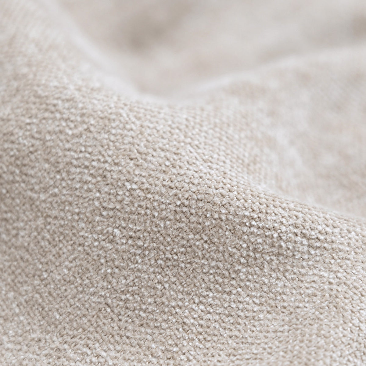 Chenille meubelstof STORM -  Ecru