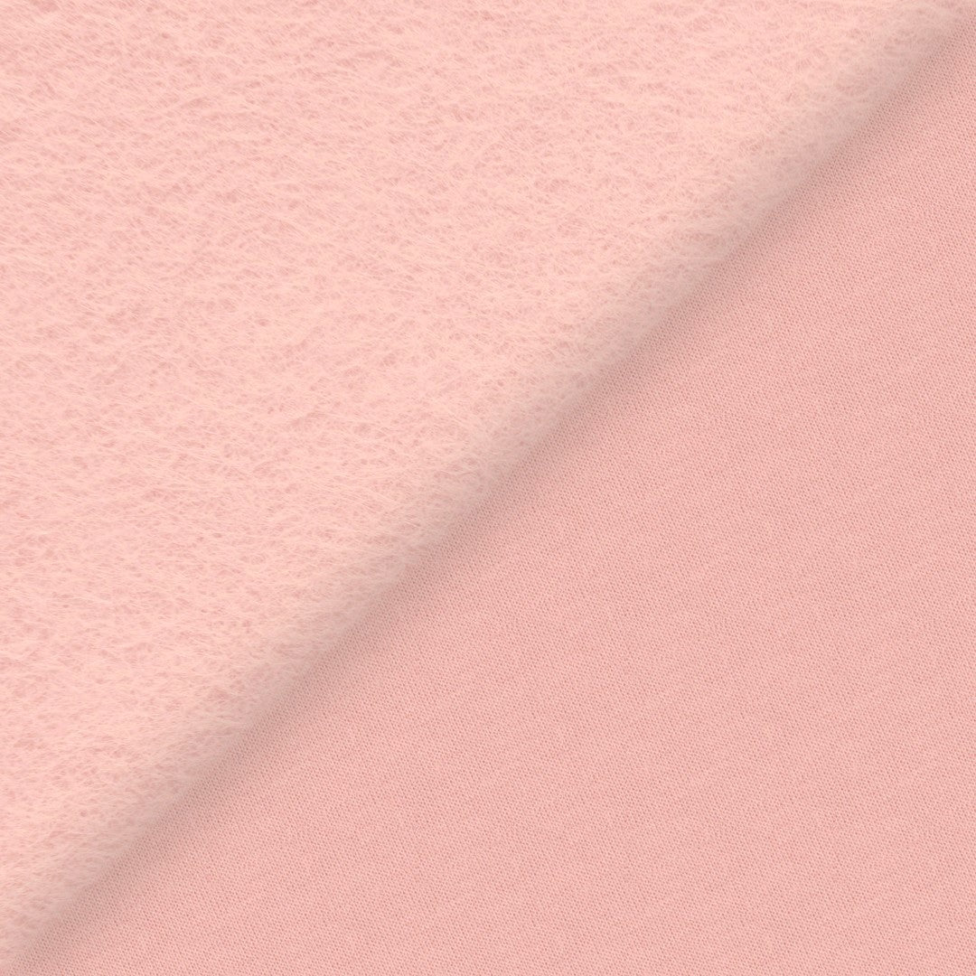 Thick Brushed Sweatshirt - Salmon pink