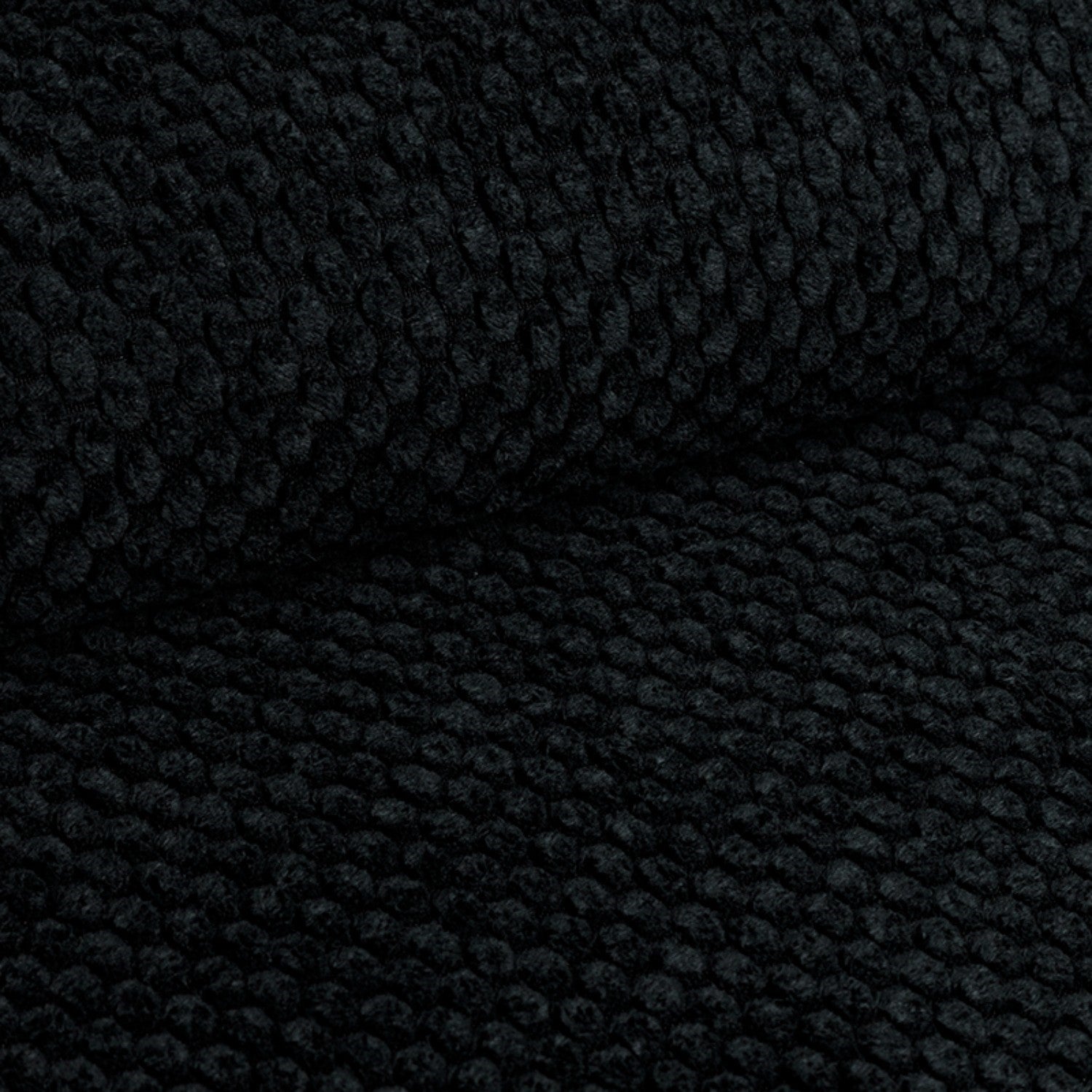 Upholstery Fabric DOT I Velour - Black