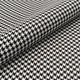 Meubelstof Houndstooth - Zwart