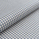 Meubelstof Houndstooth - Blauw-Grijs