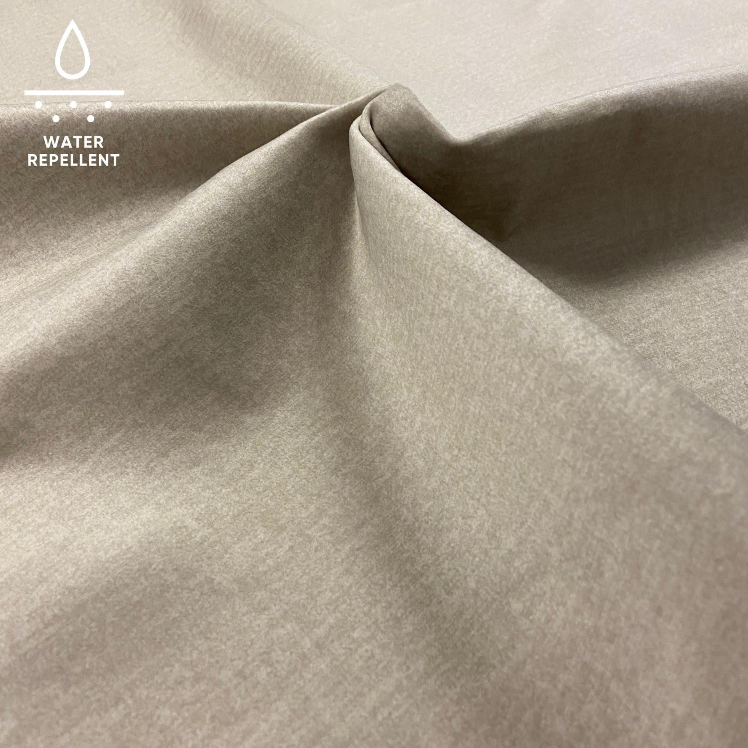 Upholstery Fabric MONOLITH Velour - Ecru