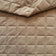Meubelstof Gewatteerde Microvezel Diamant 5x5 - Beige