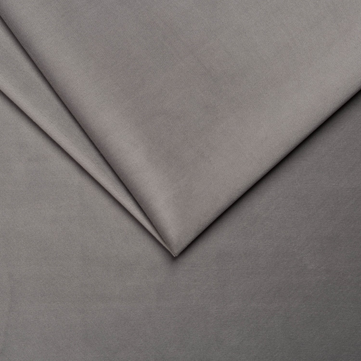 Upholstery Fabric RIVIERA Velour - Light Grey