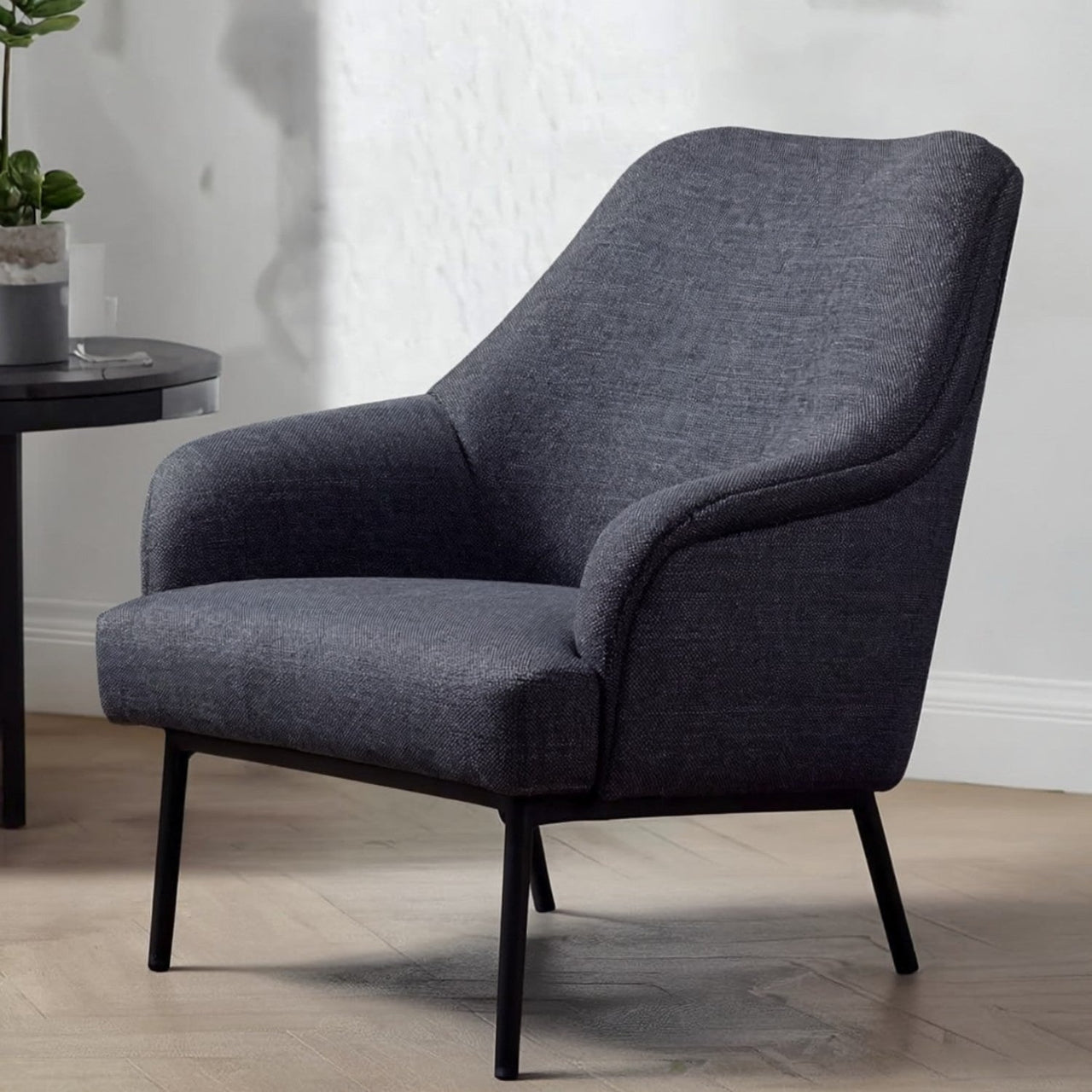 Upholstery Fabric SAWANA - Dark Grey