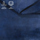 Meubelstof TERRA Velours - Donker Marineblauw