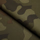 Waterdichte stof Codura 600D - Bruin camouflage