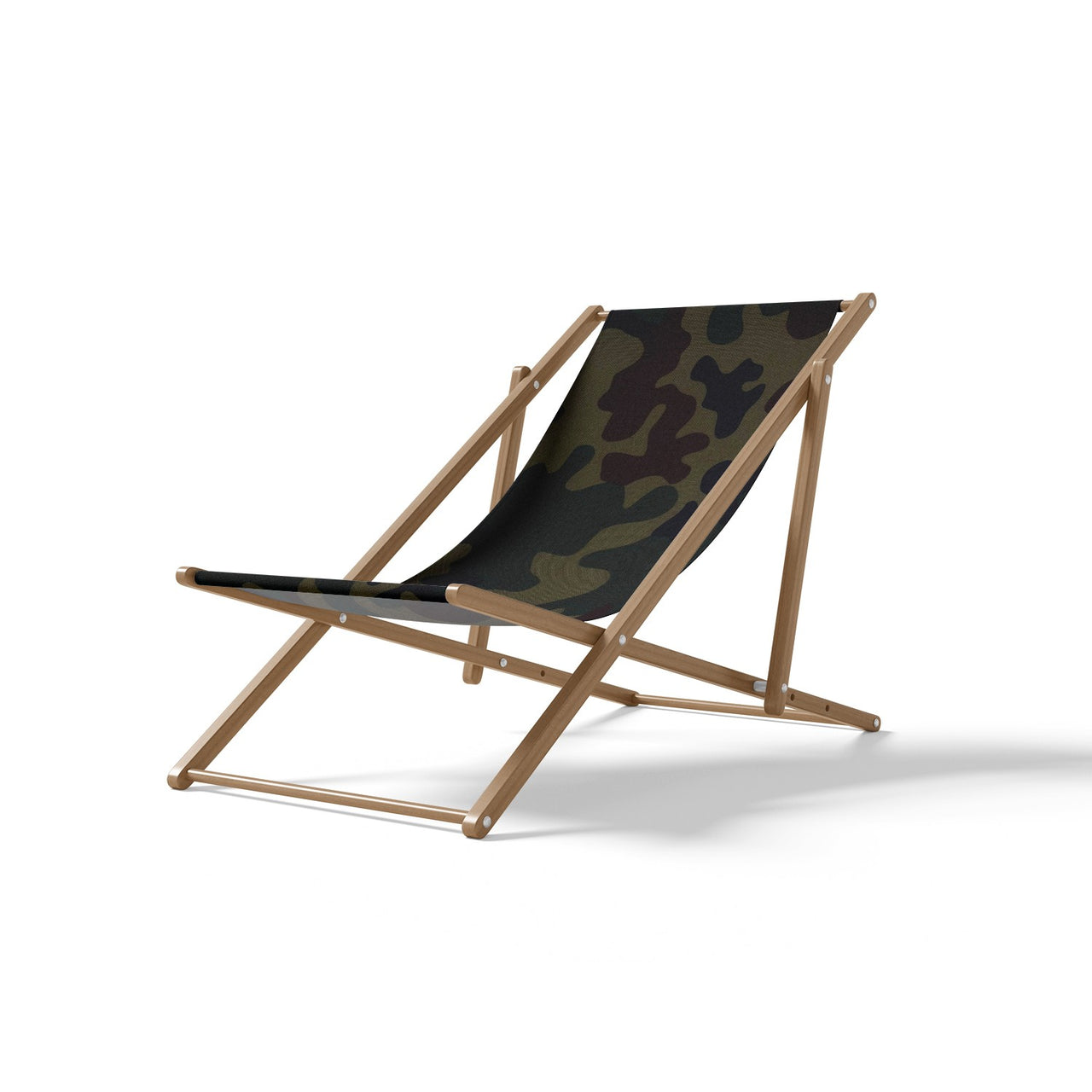 Water Resistant Fabric Oxford - Brown Camo II
