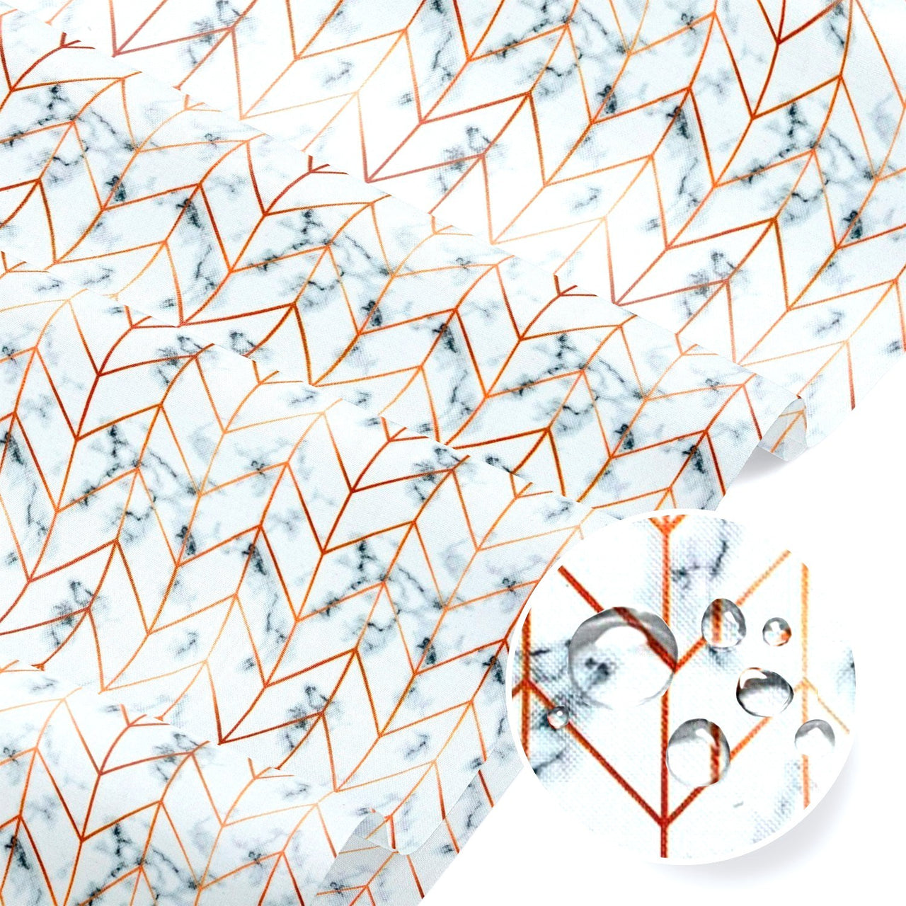 Water Resistant Fabric Oxford - Marble